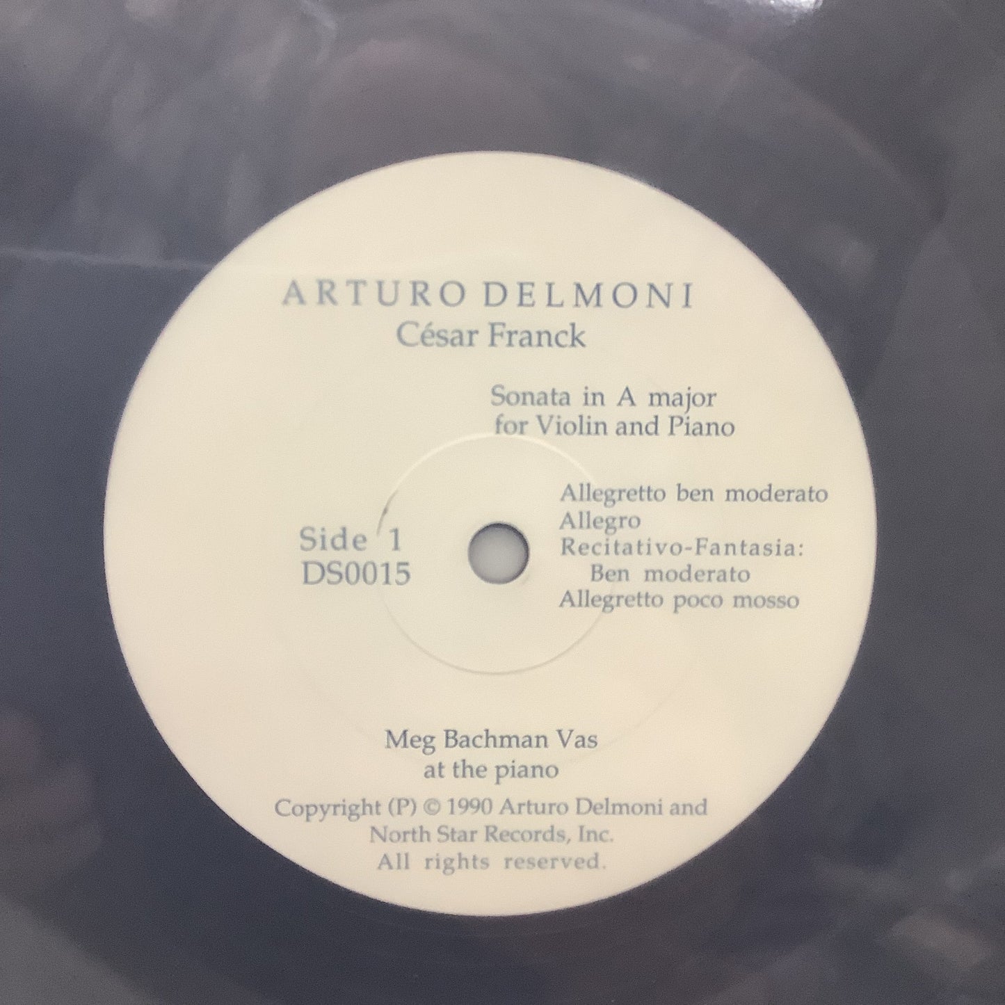 Arturo Delmoni - Sonatas of Franck and Faure - LP Vinyl Record Hub