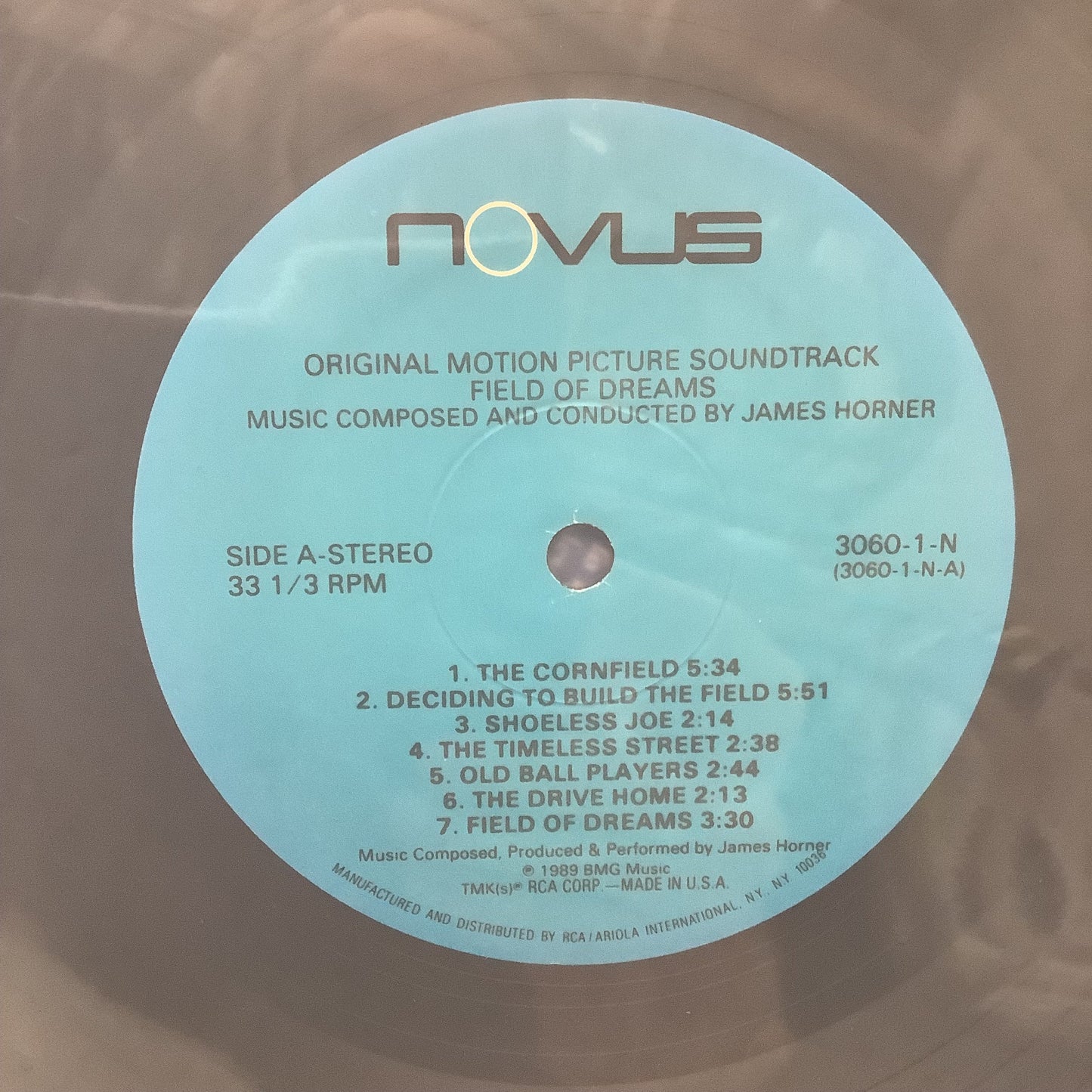 James Horner - Field of Dreams OST - LP Vinyl Record Hub