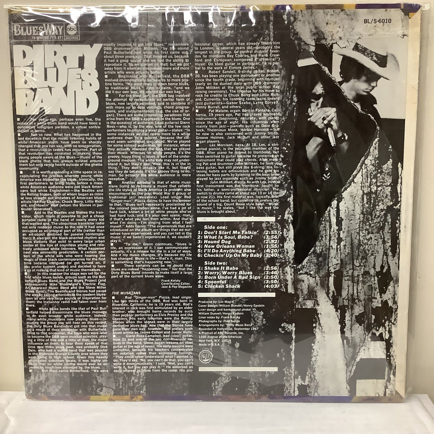 Dirty Blues Band - Dirty Blues Band - LP Vinyl Record Hub