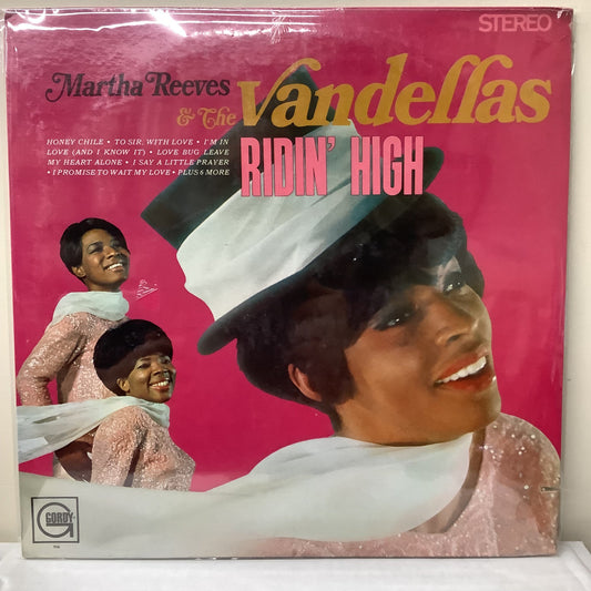 Martha Reeves & The Vandellas - Ridin' High - LP Vinyl Record Hub