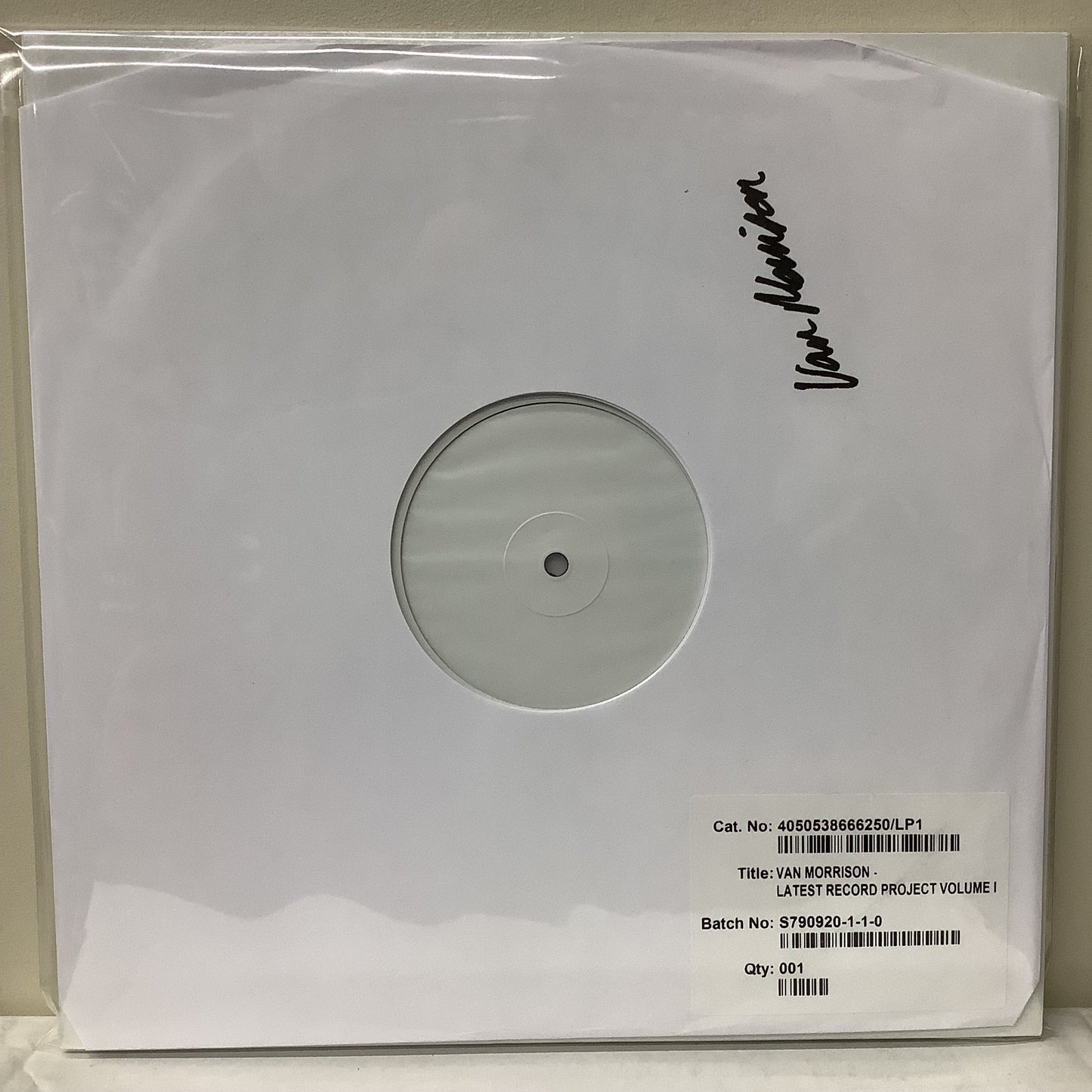 Van Morrison - Latest Record Project Volume 1 - Test Pressing LP Vinyl Record Hub