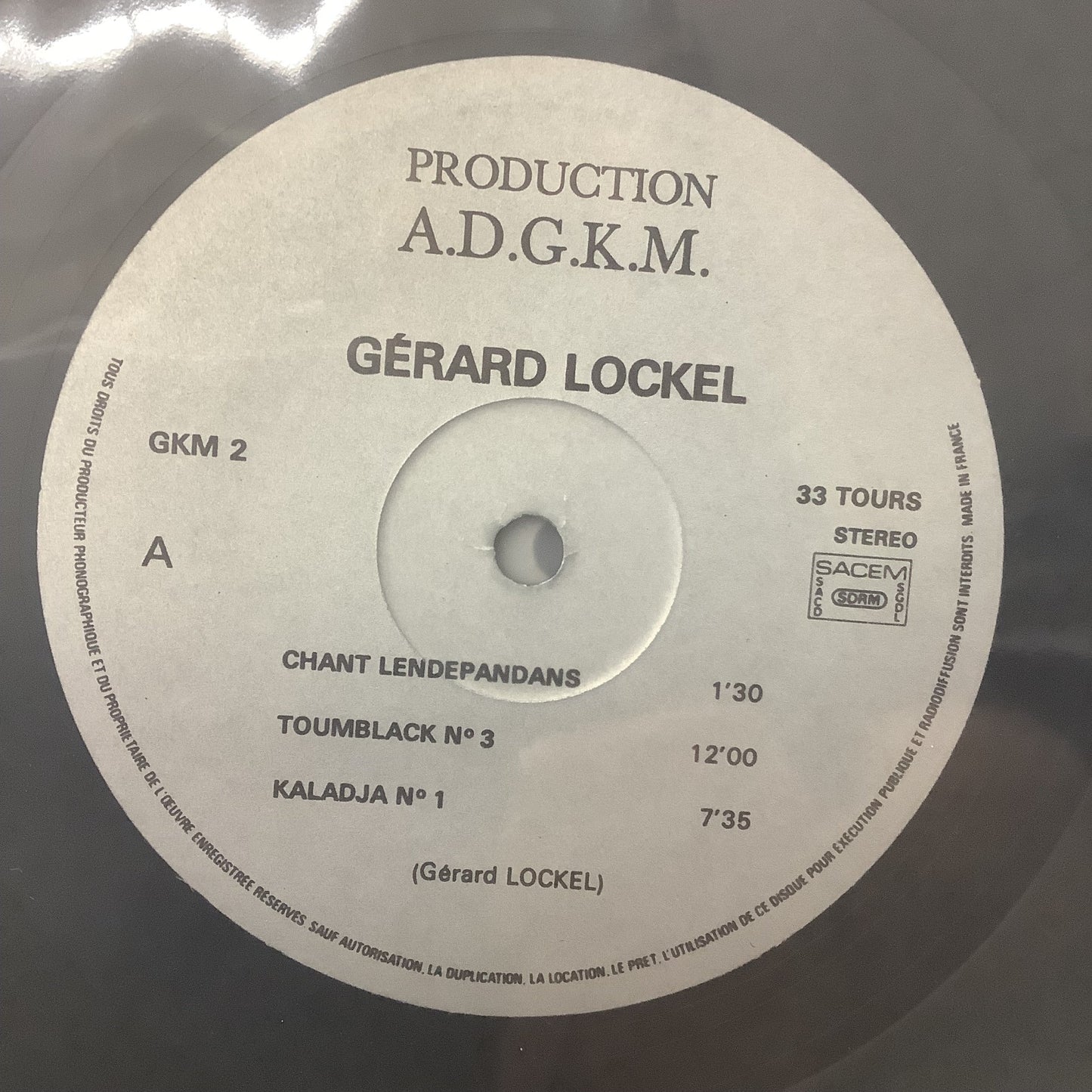 Gérard Lockel - Gwo Ka Modènn - LP Vinyl Record Hub