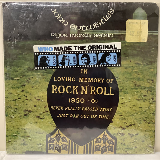 John Entwistle - Rigor Mortis Sets In - LP Vinyl Record Hub