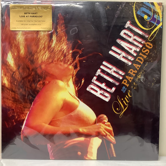 Beth Hart - Live At Paradiso - LP Vinyl Record Hub