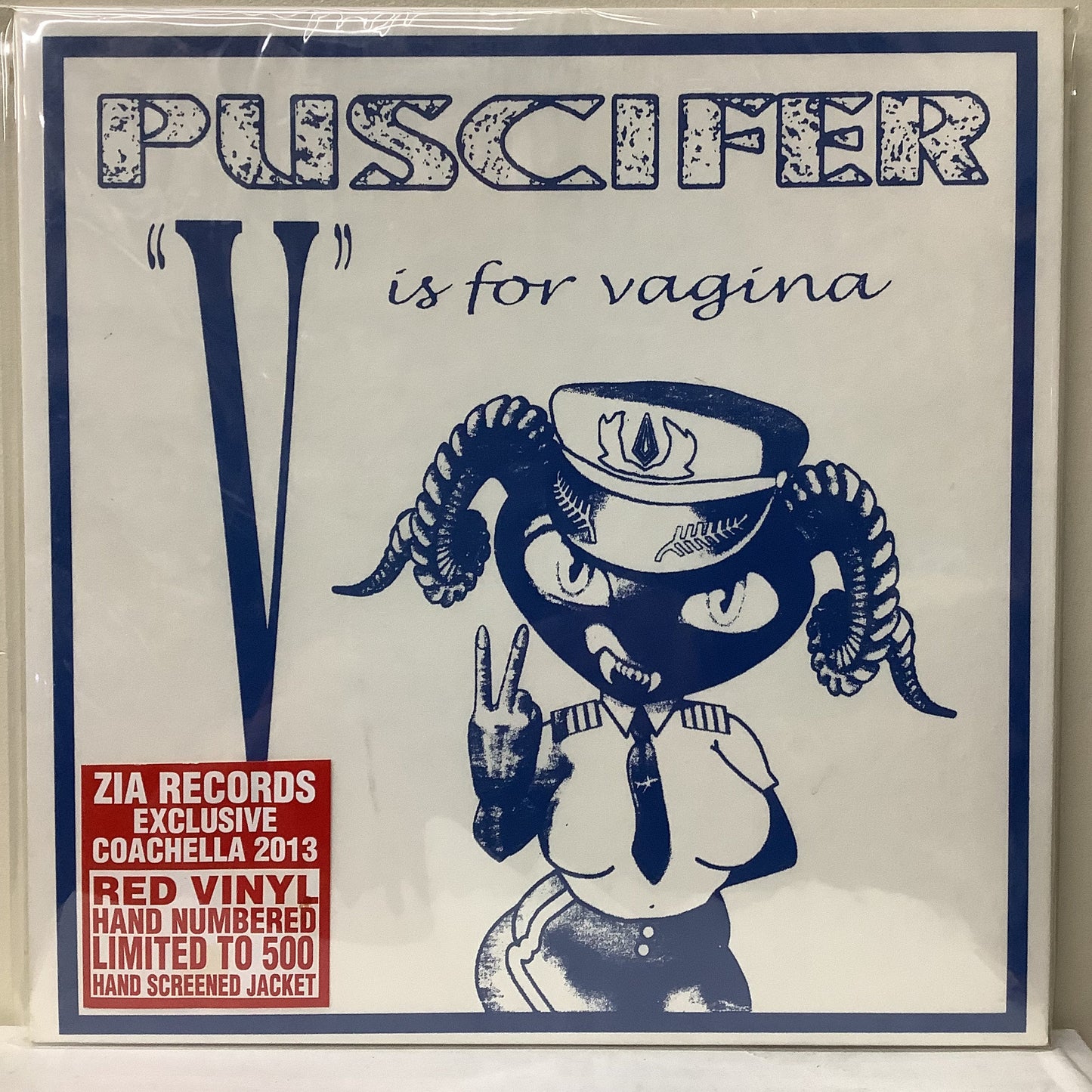 Puscifer - "V" is for Vagina - 2013 Coachella Edition LP Vinyl Record Hub