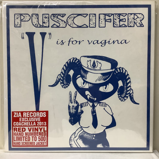 Puscifer - "V" is for Vagina - 2013 Coachella Edition LP Vinyl Record Hub