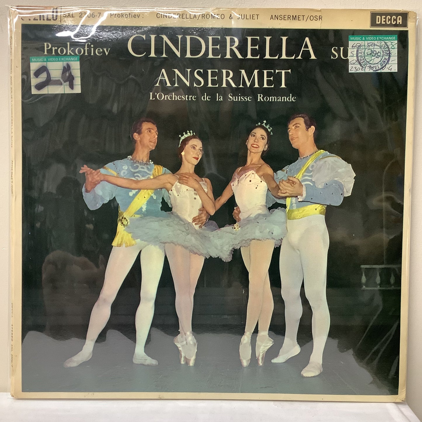 Ernest Ansermet - Cinderella - Decca LP Vinyl Record Hub