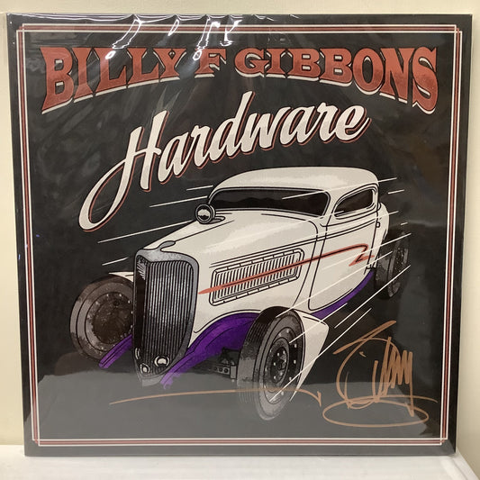 Billy F. Gibbons - Hardware - Autographed LP Vinyl Record Hub
