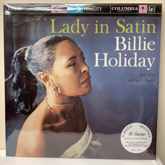 Billie Holiday - Lady in Satin - Classic Records 45 Series LP Vinyl Record Hub