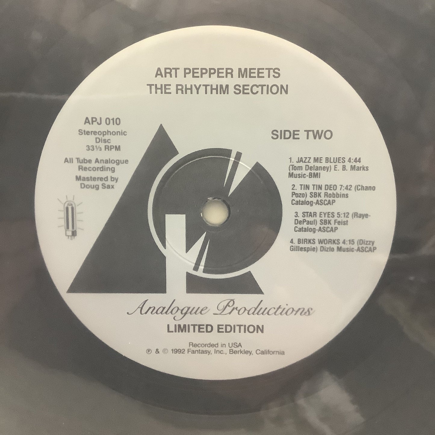 Art Pepper - Meets the Rhythm Section - Analogue Productions LP Vinyl Record Hub