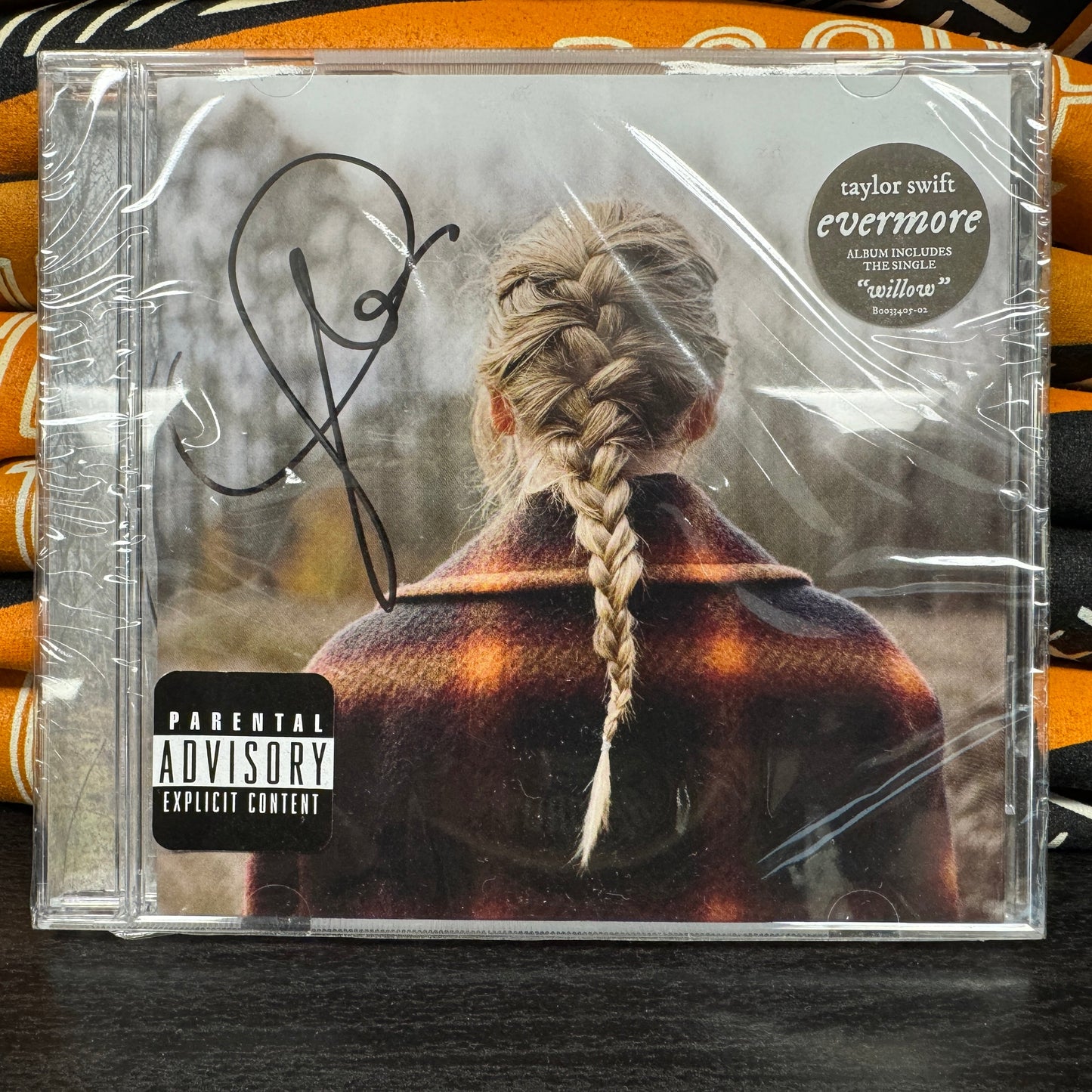 Taylor Swift – Evermore - Autographed CD Vinyl Record Hub