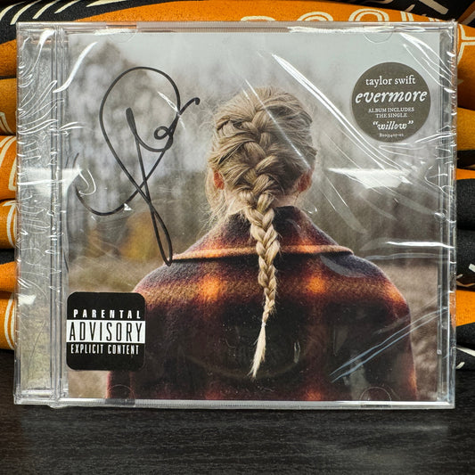 Taylor Swift – Evermore - Autographed CD Vinyl Record Hub