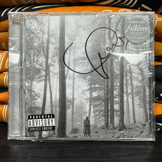 Taylor Swift – Folklore - Autographed CD Vinyl Record Hub