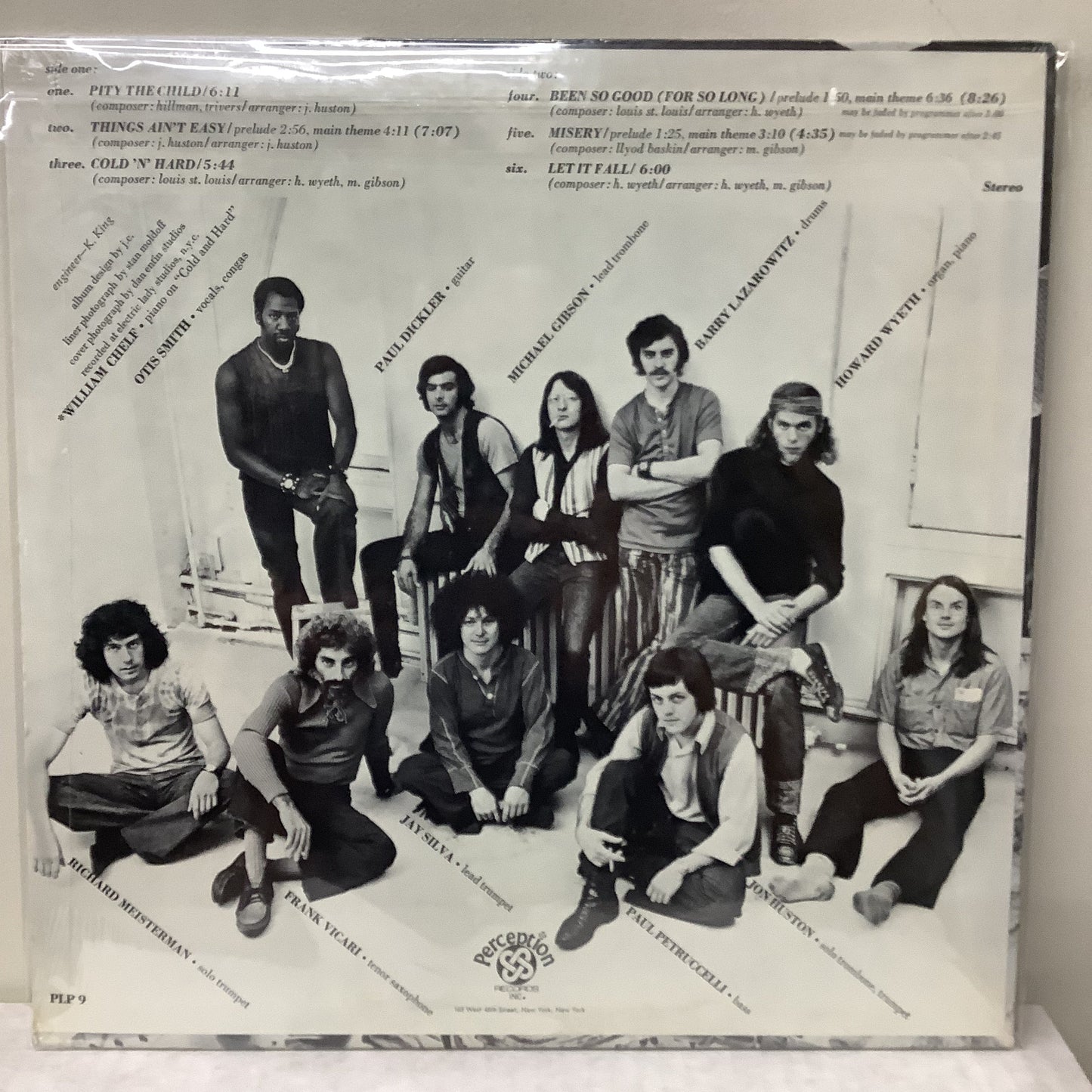 The Albert - self-titled - Perception LP Vinyl Record Hub