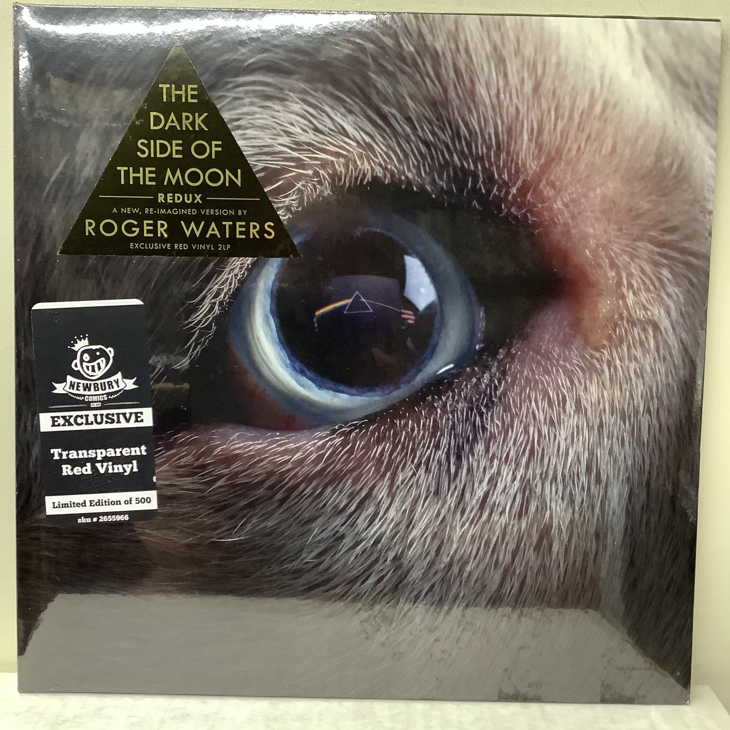 Roger Waters - The Dark Side of the Moon Redux - Transparent Red Vinyl LP Vinyl Record Hub