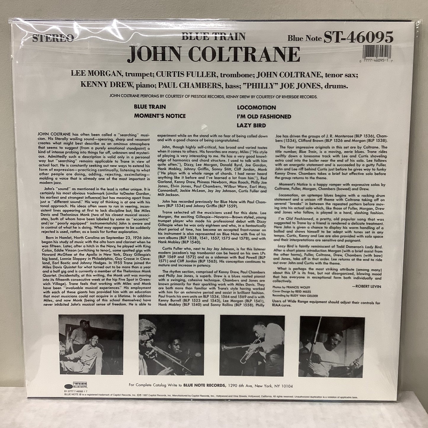 John Coltrane - Blue Train - Blue Note LP Vinyl Record Hub