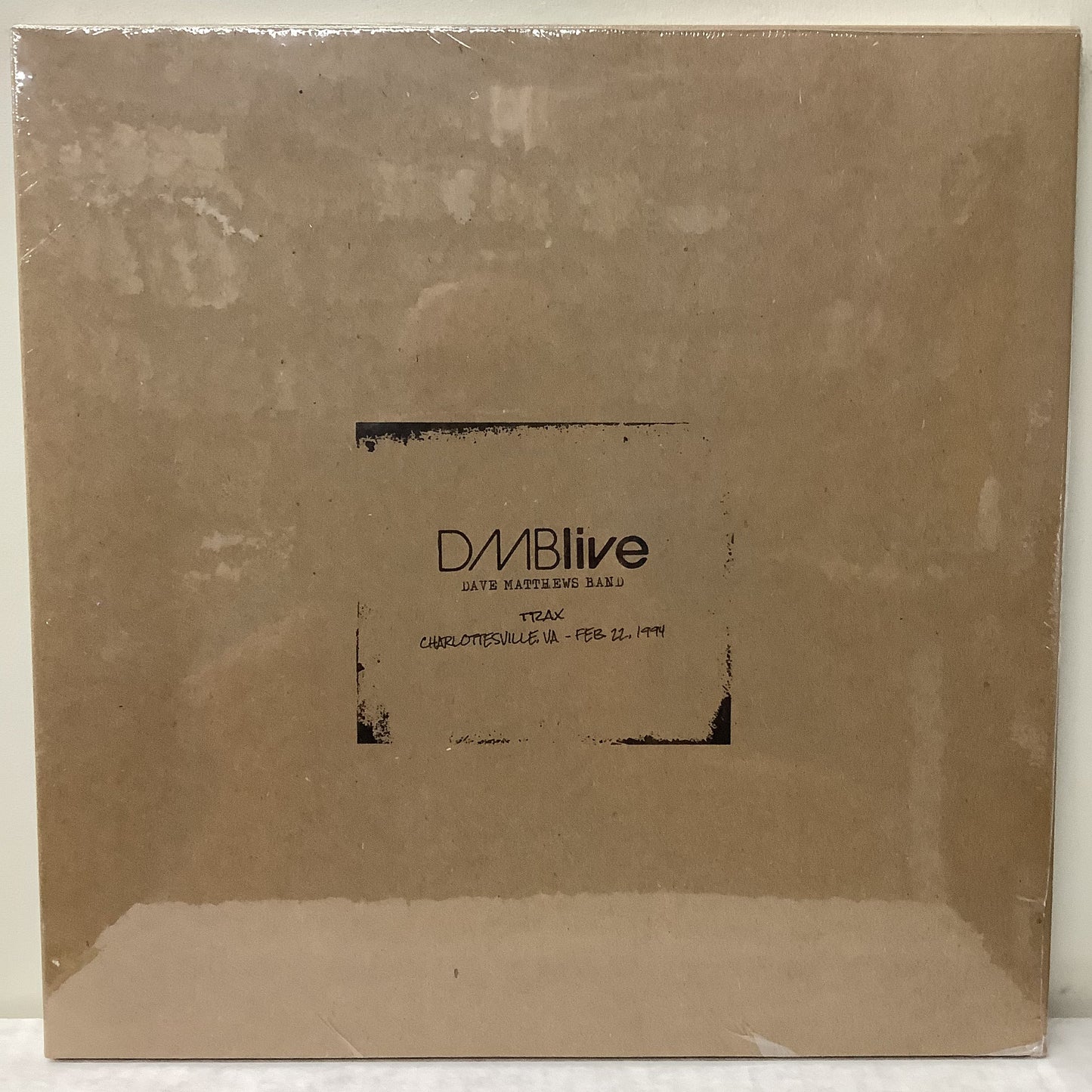 Dave Matthews Band - DMBLive Trax, Charlottesville, VA, Feb 22 1994 - LP Vinyl Record Hub