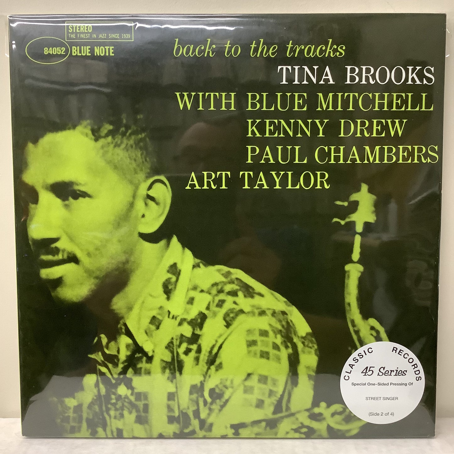 Tina Brooks - Back to the Tracks - Classic Records 45RPM One-Sided LP set Vinyl Record Hub