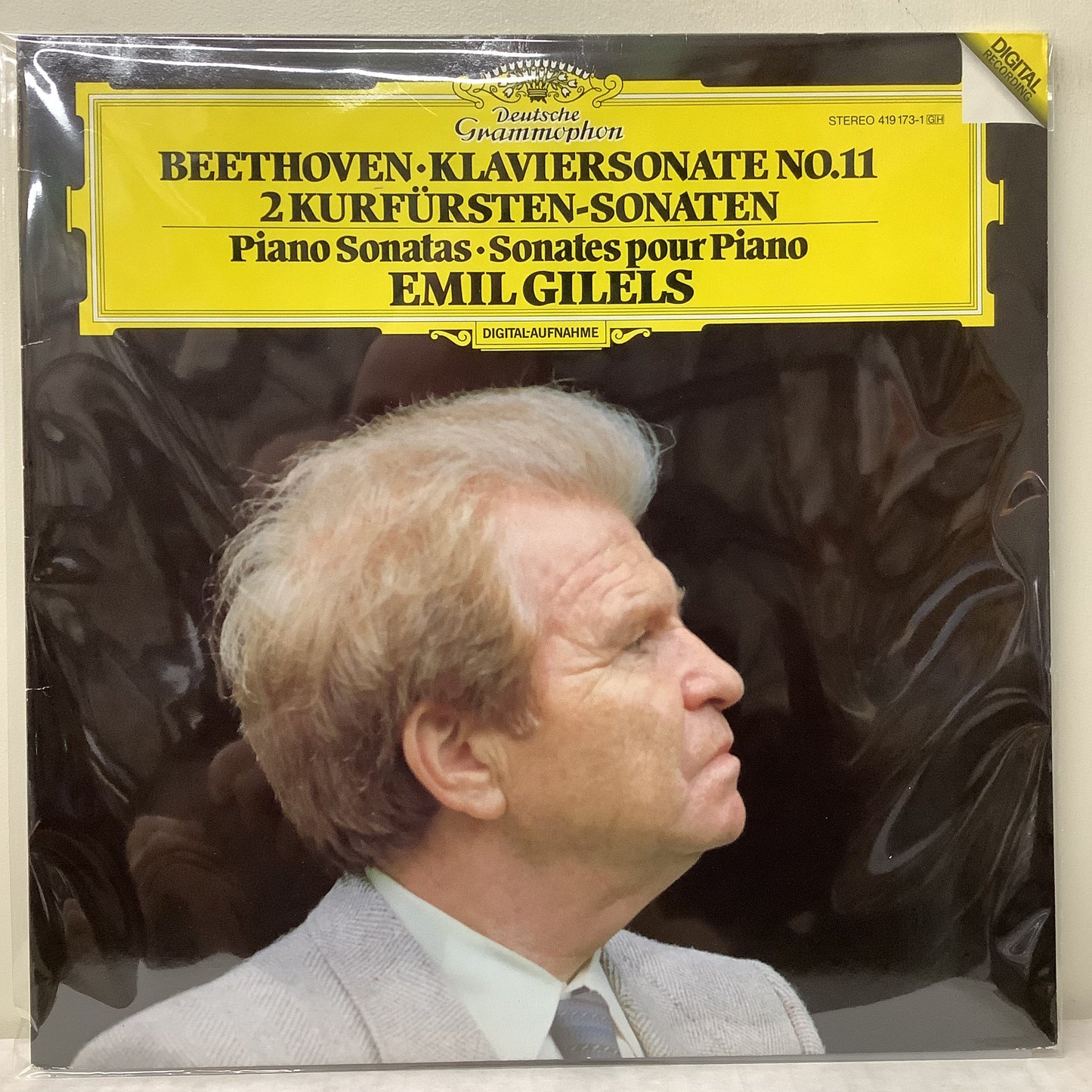 Beethoven/Gilels - Klaviersonate #11 - DG LP Vinyl Record Hub