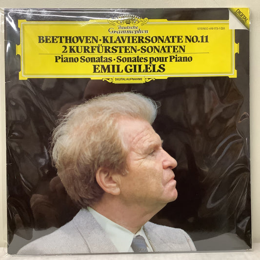 Beethoven/Gilels - Klaviersonate #11 - DG LP Vinyl Record Hub