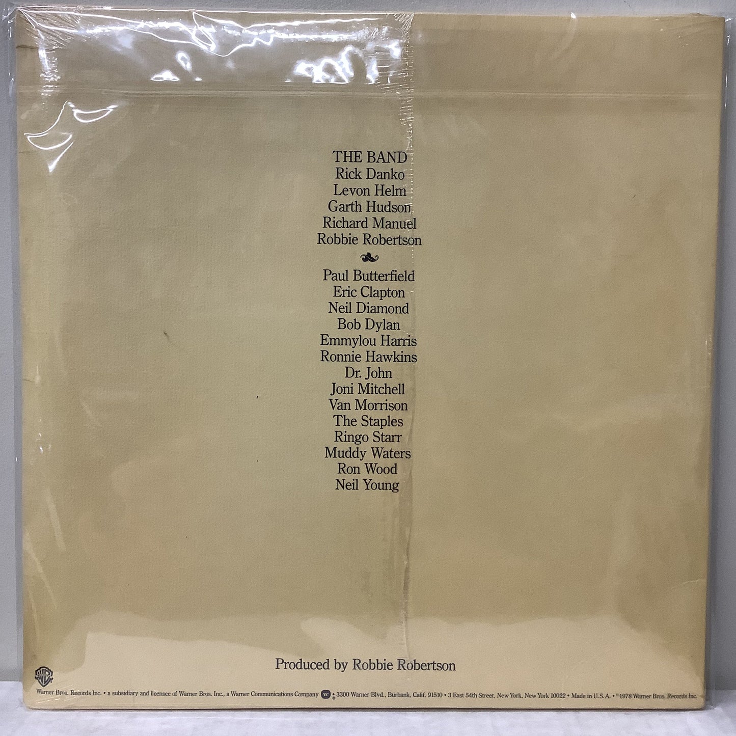 The Band - The Last Waltz - LP Vinyl Record Hub