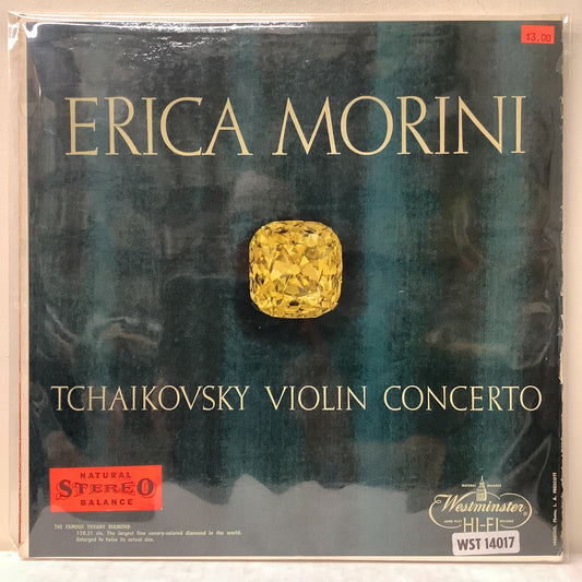 Erica Morini - Tchaikovsky Violin Concerto - Westminster LP Vinyl Record Hub