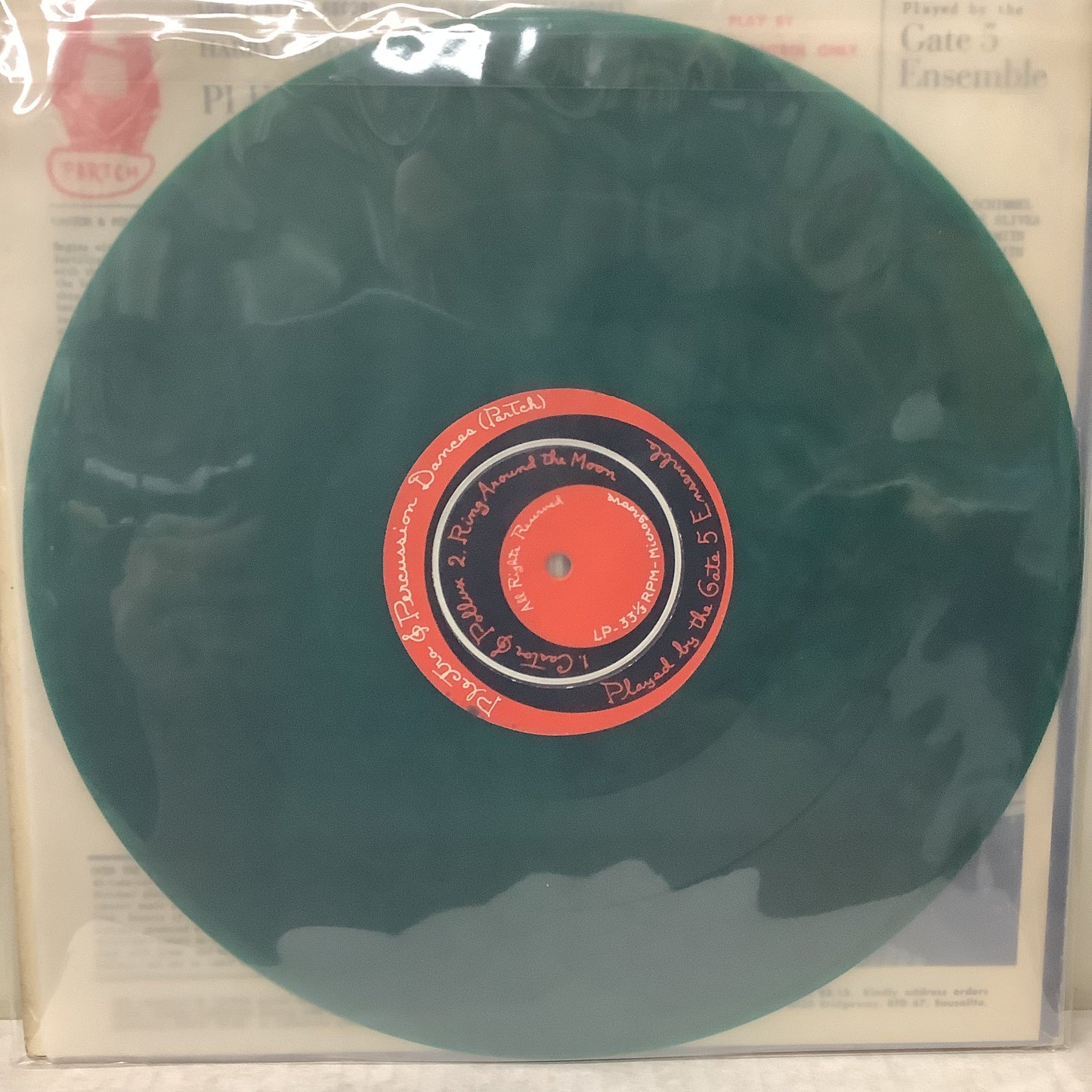 Harry Partch - Plectra and Percussion Dances - Partch LP Vinyl Record Hub