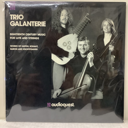 Trio Galanterie - Eighteenth Century Music for Lute and Strings - Audioquest LP Vinyl Record Hub