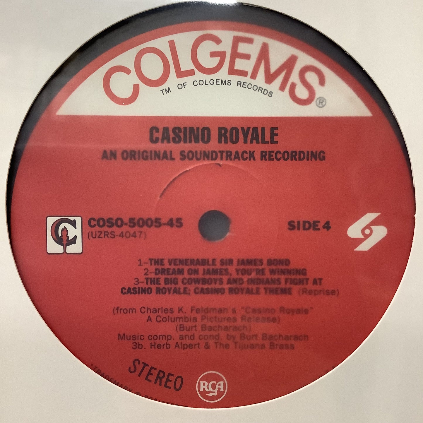 Burt Bacharach - Casino Royale OST - Classic Records 4xLP Vinyl Record Hub