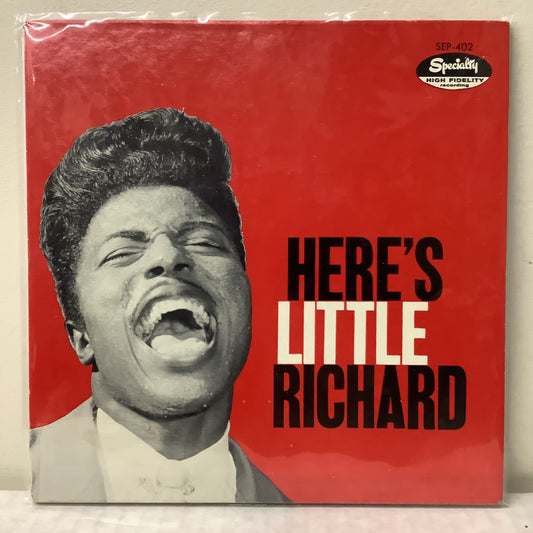 Little Richard - Here's Little Richard - 7" EP Vinyl Record Hub