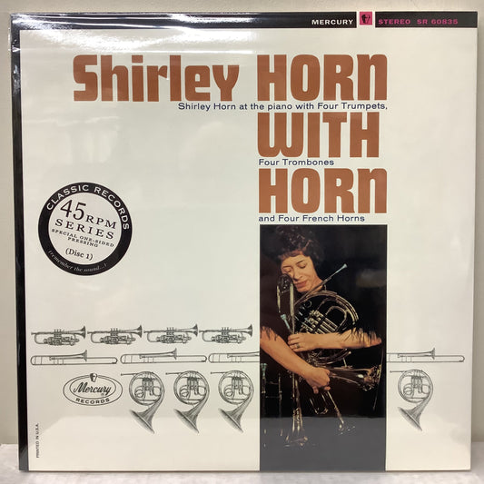 Shirley Horn - With Horn - Classic 45RPM 4x LP Vinyl Record Hub