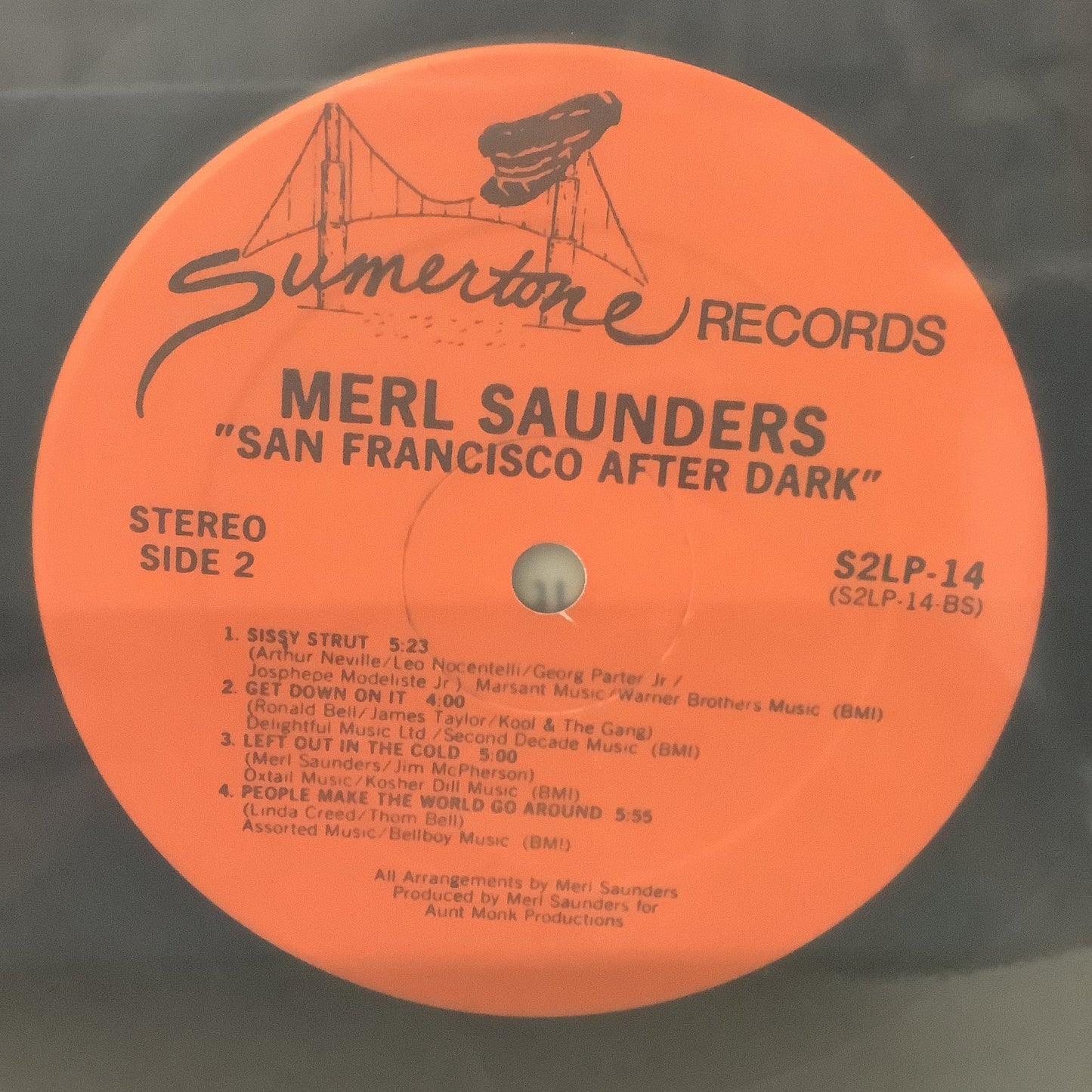Merl Saunders - San Francisco After Dark - LP Vinyl Record Hub