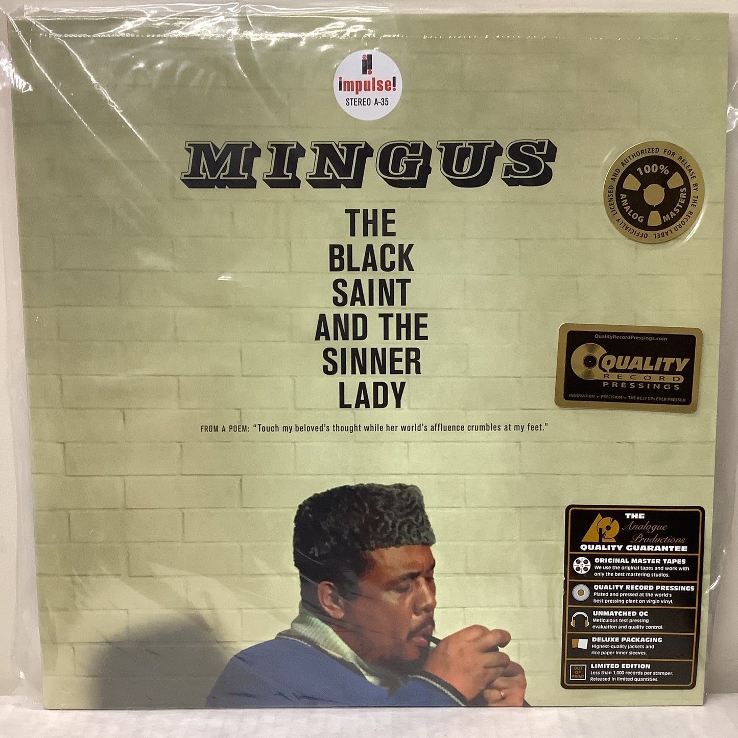 Charles Mingus - The Black Saint And The Sinner Lady - Analogue Productions 45rpm  LP Vinyl Record Hub