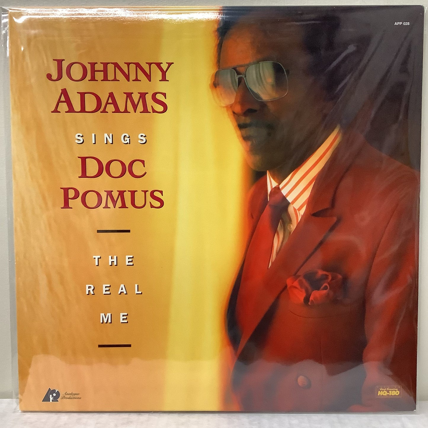 Johnny Adams - Sings Doc Pomus - Analogue Productions LP Vinyl Record Hub