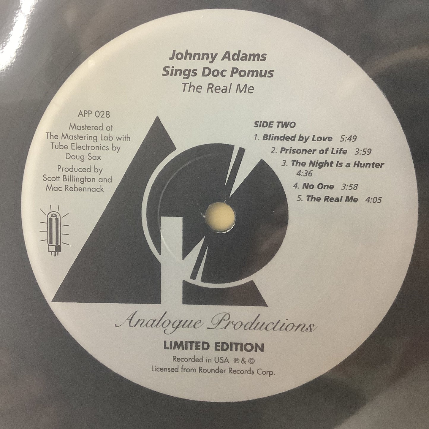 Johnny Adams - Sings Doc Pomus - Analogue Productions LP Vinyl Record Hub