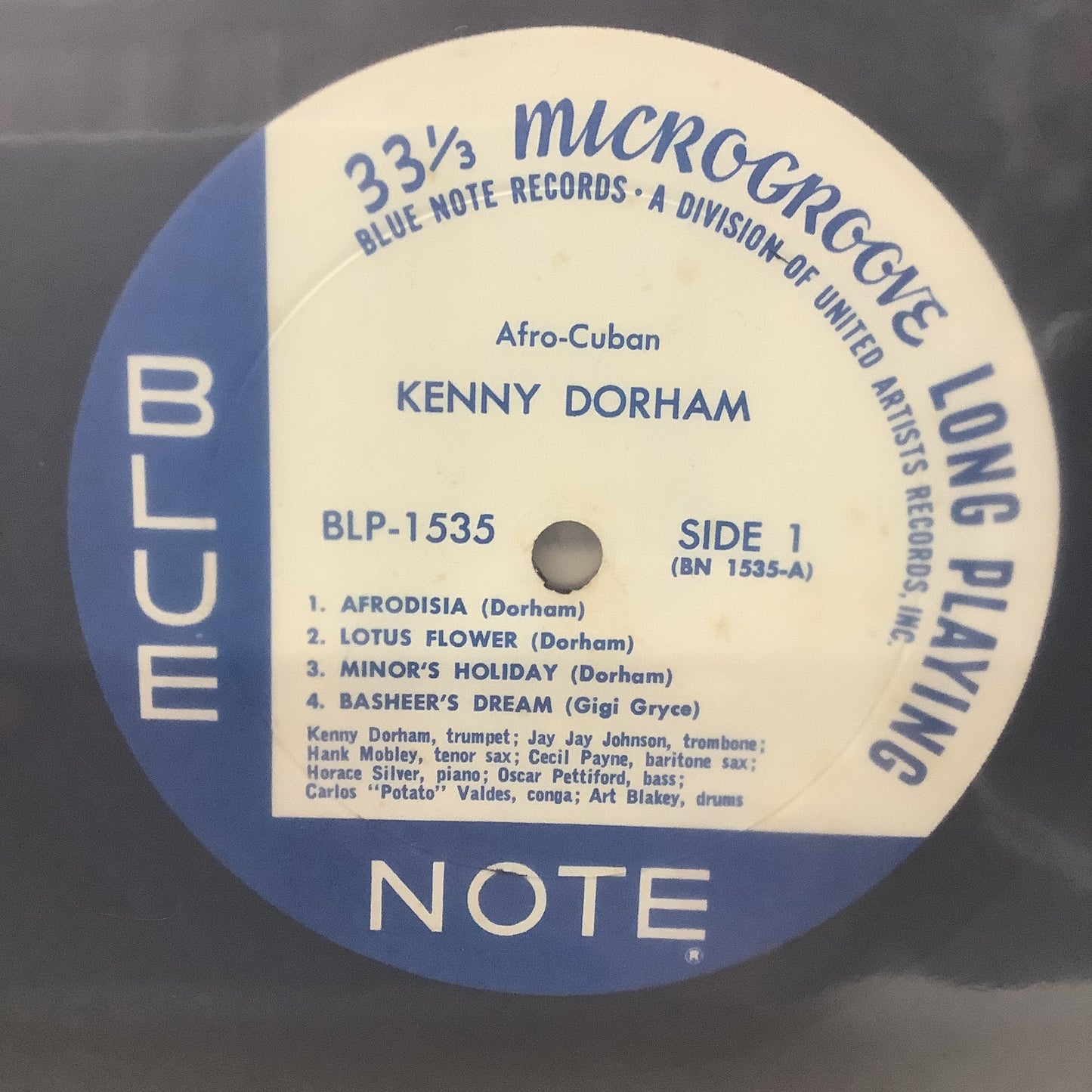 Kenny Dorham - Afro-Cuban - Blue Note LP Vinyl Record Hub