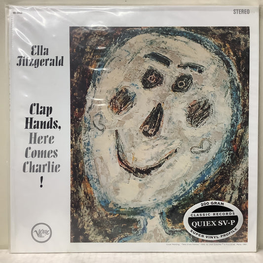 Ella Fitzgerald - Clap Hands, Here Comes Charlie! - Classic Records 200g Quiex-SVP LP Vinyl Record Hub