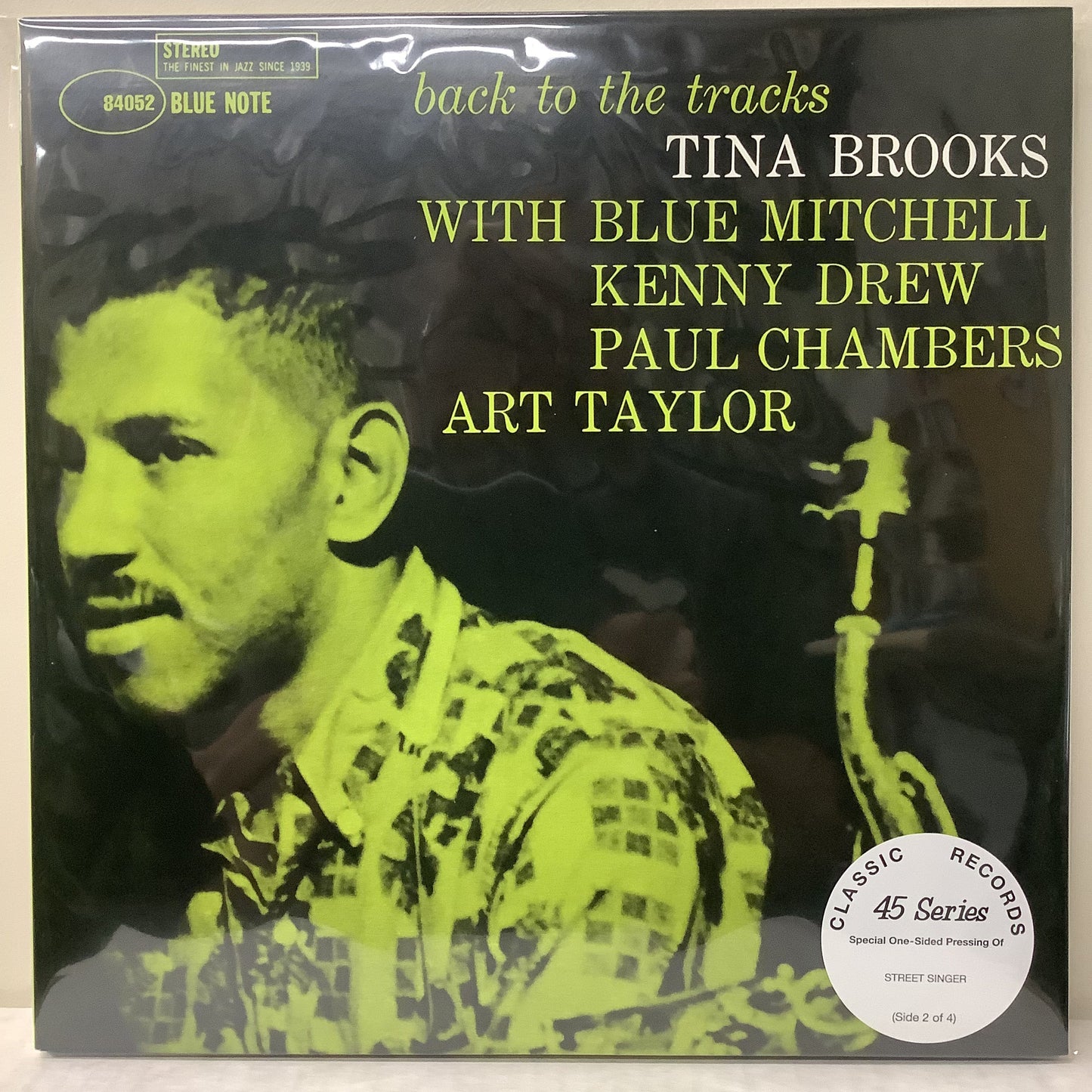 Tina Brooks - Back to the Tracks - Classic Records 1-Sided 45RPM 4x LP Vinyl Record Hub