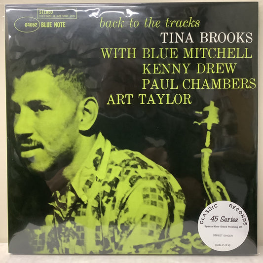 Tina Brooks - Back to the Tracks - Classic Records 1-Sided 45RPM 4x LP Vinyl Record Hub