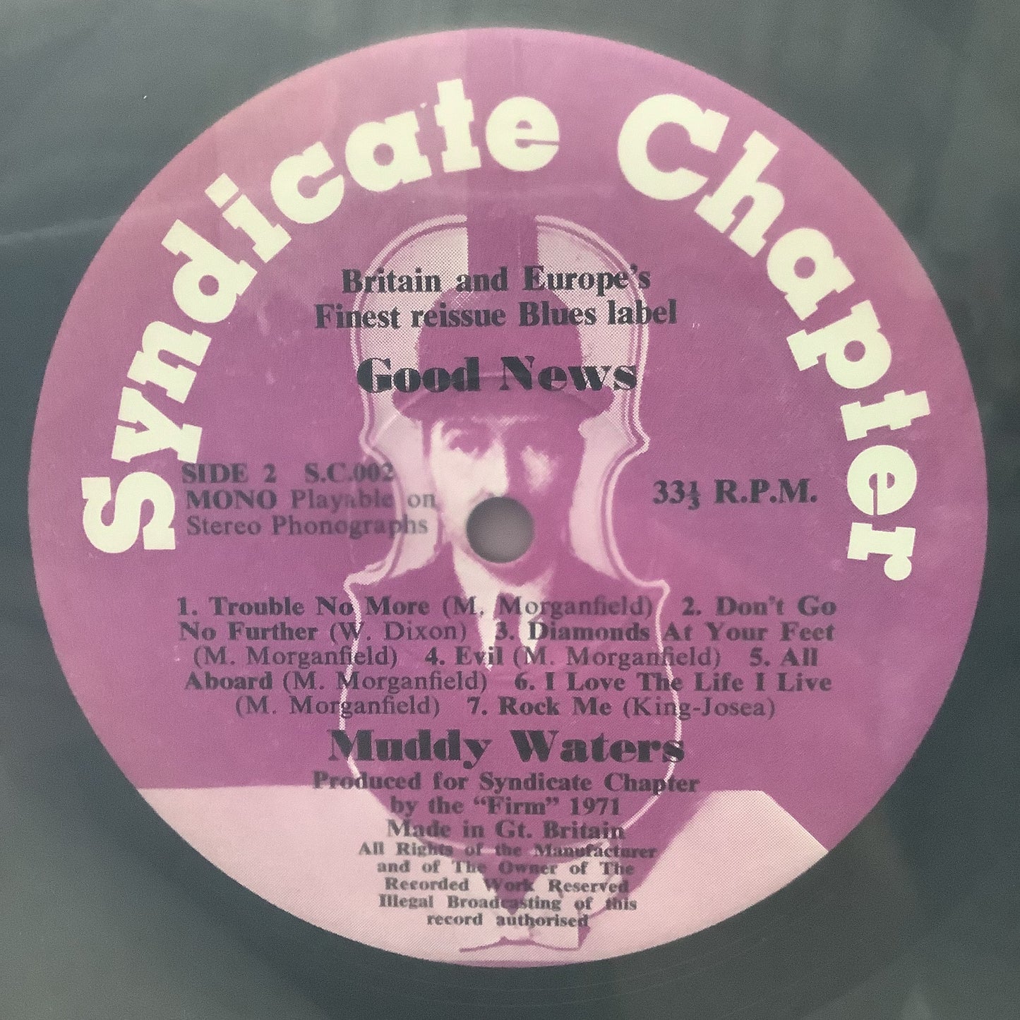 Muddy Waters - Good News Vol. 3 - Autographed LP Vinyl Record Hub