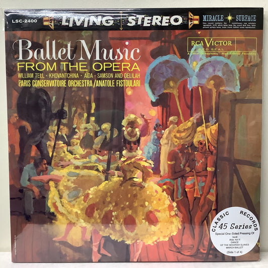 Anatole Fistoulari/Various Composers - Ballet Music from the Opera - Classic Records 45RPM 1-Sided 4x LP Vinyl Record Hub