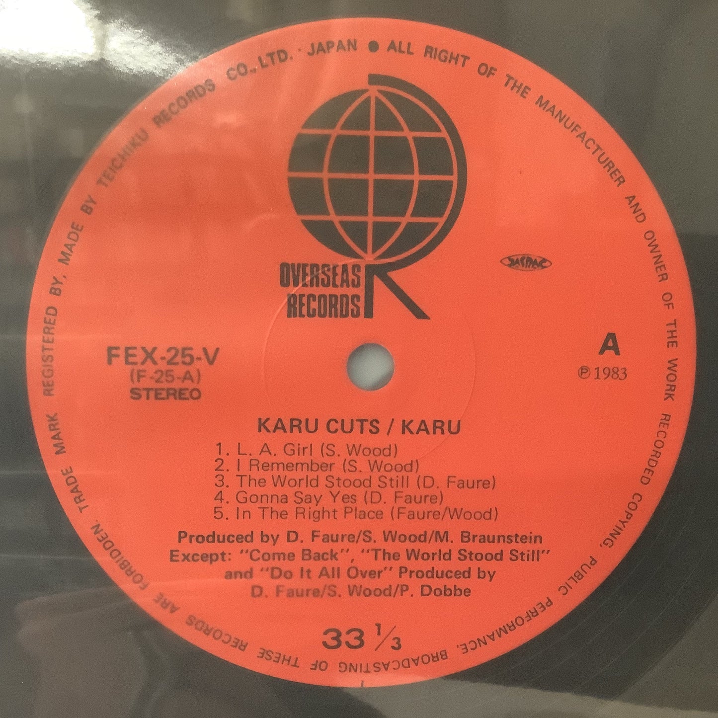 Karu - Karu Cuts - LP Vinyl Record Hub
