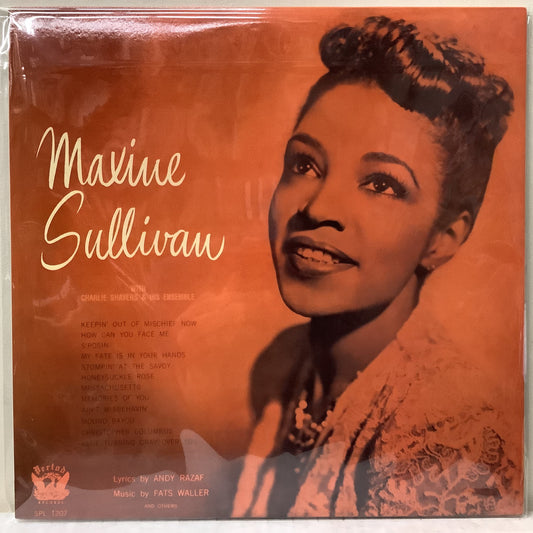 Maxine Sullivan - Tribute to Andy Razaf - DCC LP Vinyl Record Hub