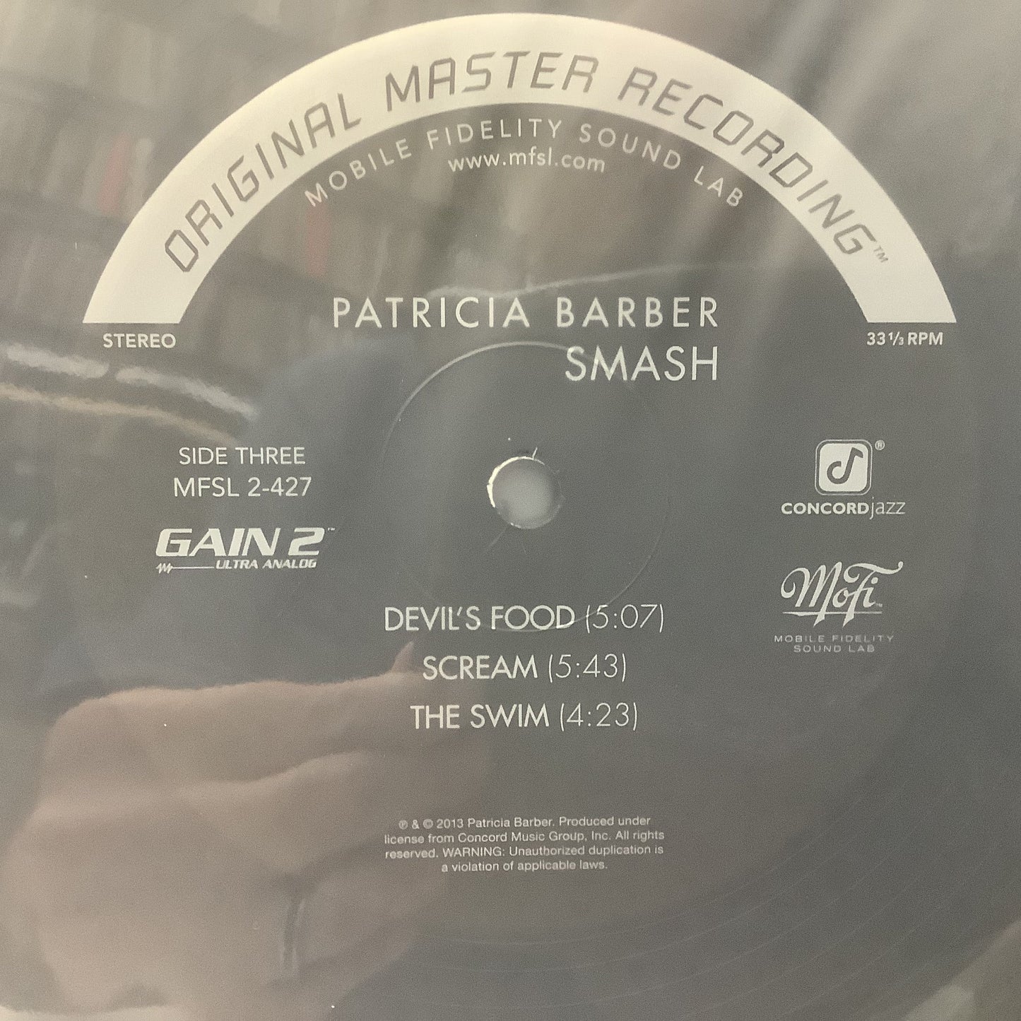 Patricia Barber - Smash - MFSL 2xLP Vinyl Record Hub