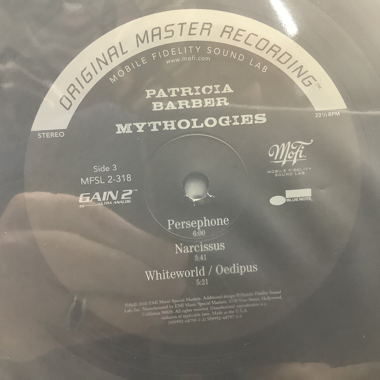 Patricia Barber - Mythologies - MFSL 45RPM 2x LP Vinyl Record Hub
