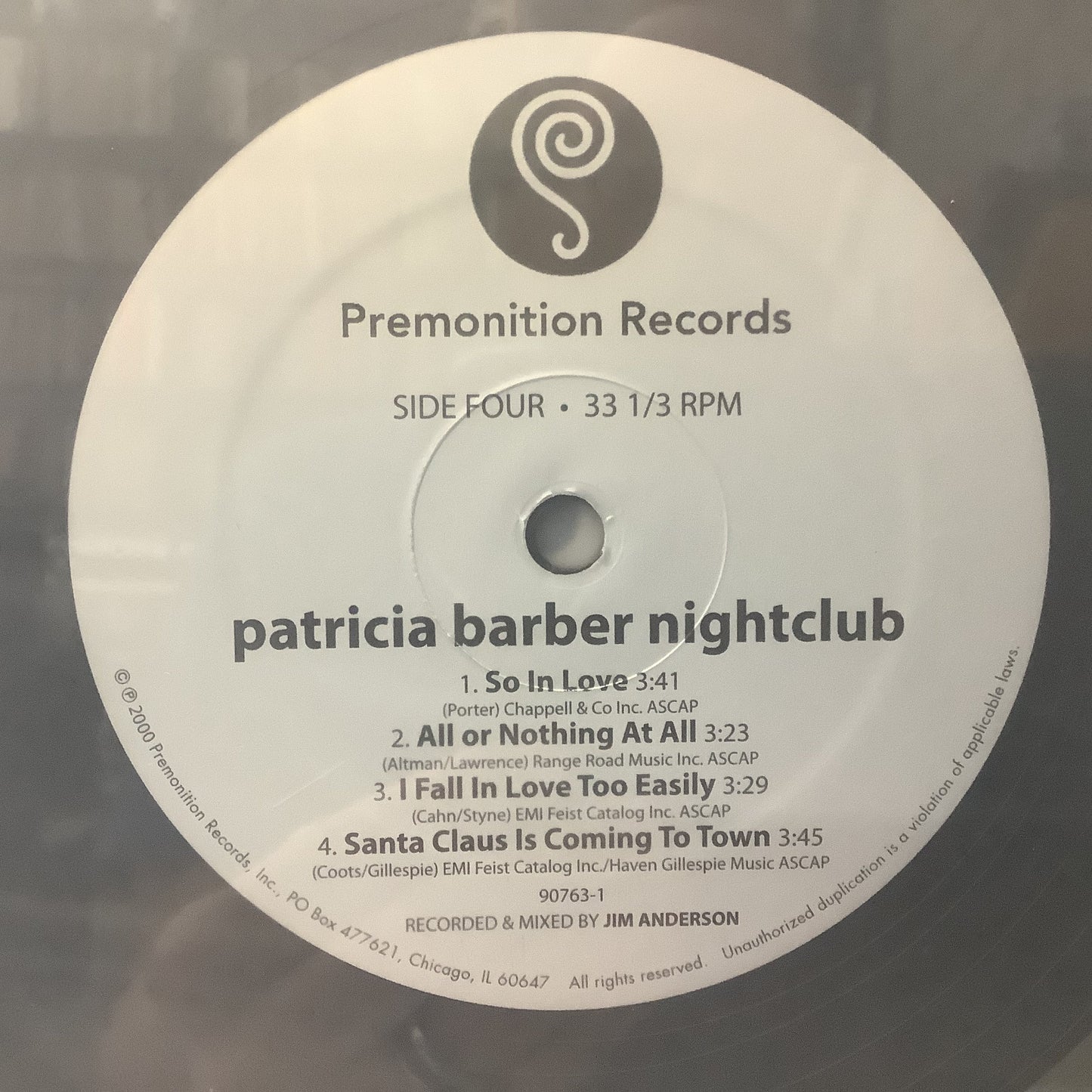 Patricia Barber - Nightclub - Premonition 45RPM 2x LP Vinyl Record Hub