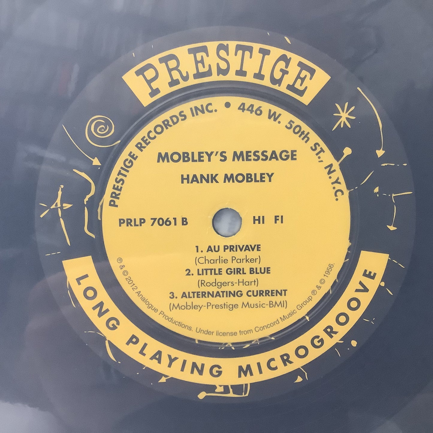 Hank Mobley - Mobley's Message - Analogue Productions LP Vinyl Record Hub