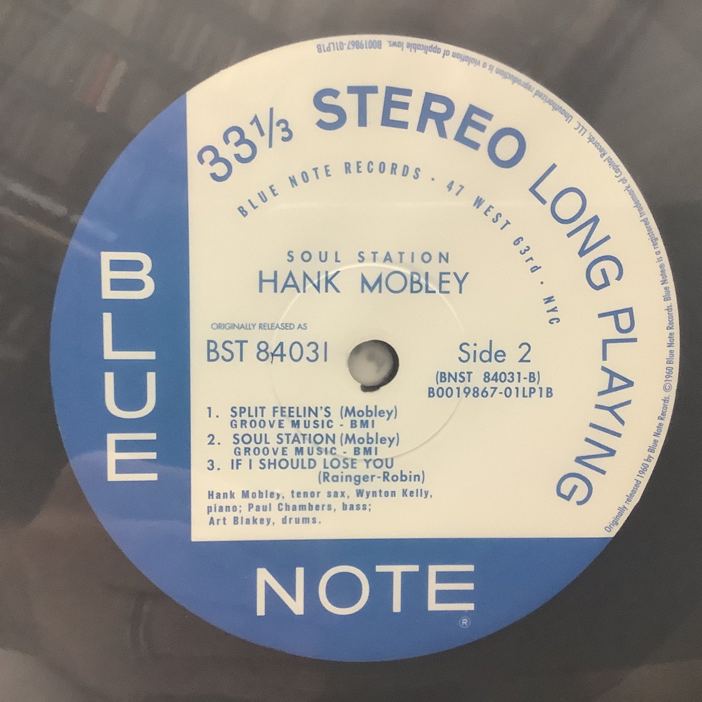 Hank Mobley - Soul Station - Music Matters LP Vinyl Record Hub