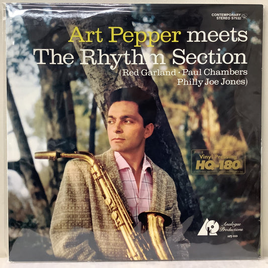 Art Pepper - Meets The Rhythm Section - Analogue Producrtions LP Vinyl Record Hub