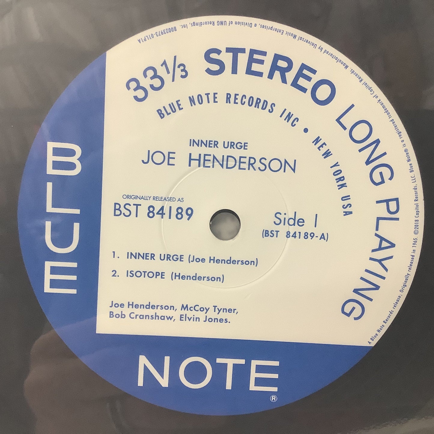 Joe Henderson - Inner Urge - Music Matters SRX LP Vinyl Record Hub